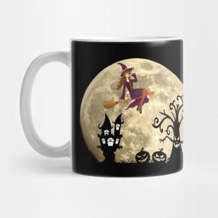 That Good Witch with Pumpkin Halloween Witchcraft Mug